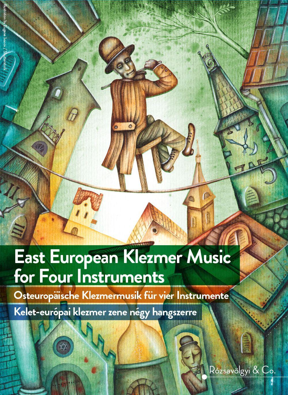 - - Kelet-európai klezmer zene négy hangszerre (ÚJ BORÍTÓ)