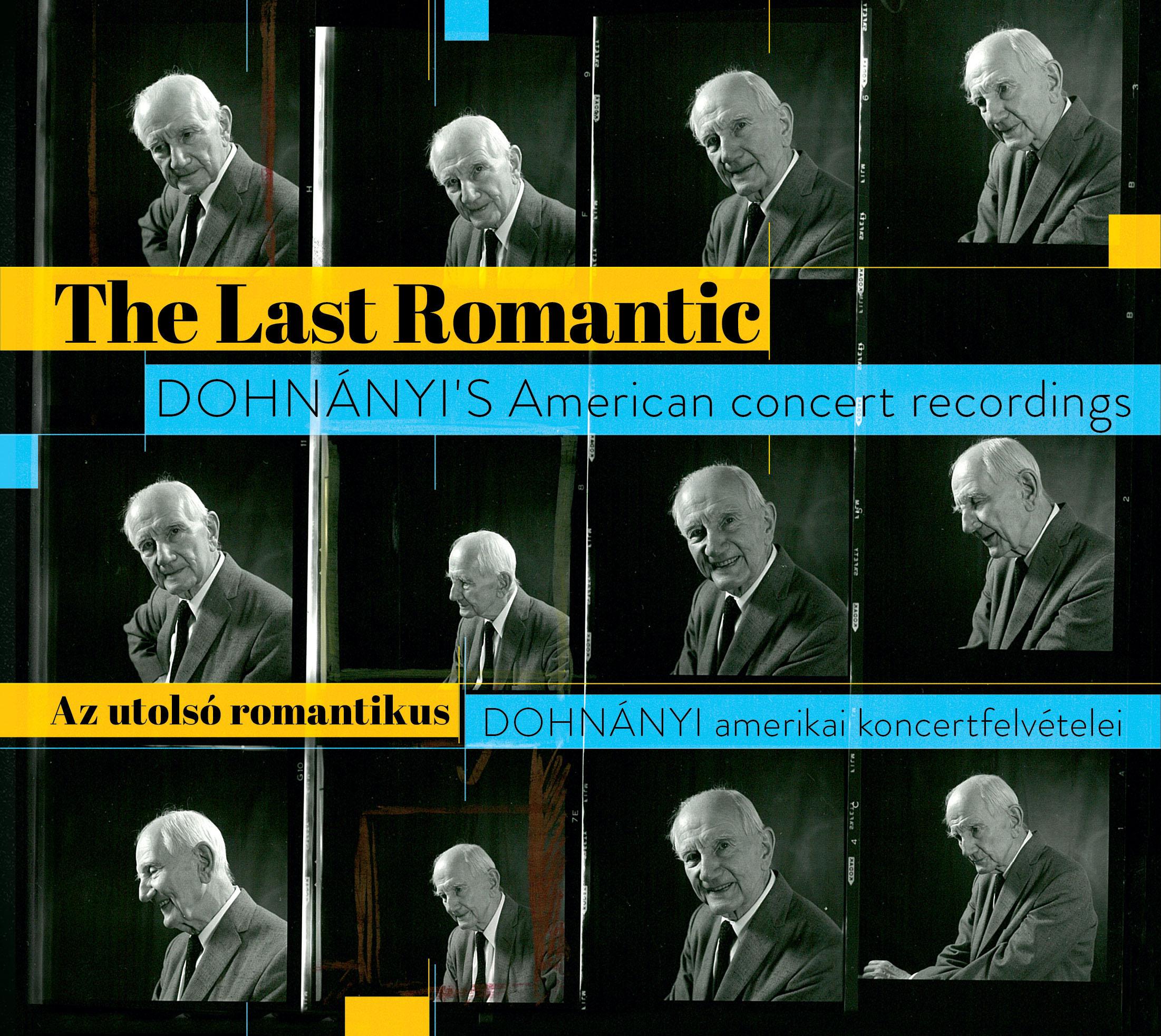  - Az utolsó romantikus - Dohnányi amerikai koncertfelvételei (dupla CD)