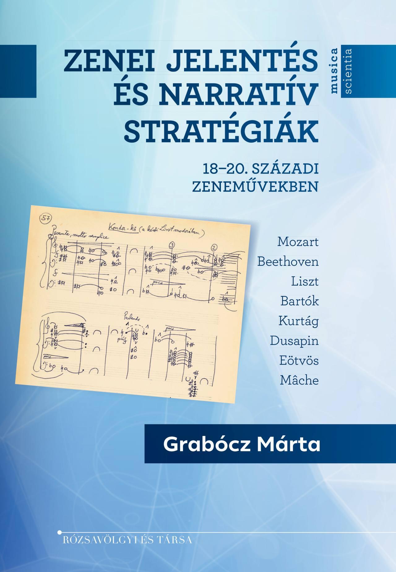 Grabócz Márta - Zenei jelentés és narratív stratégiák 18-20. századi zeneművekben