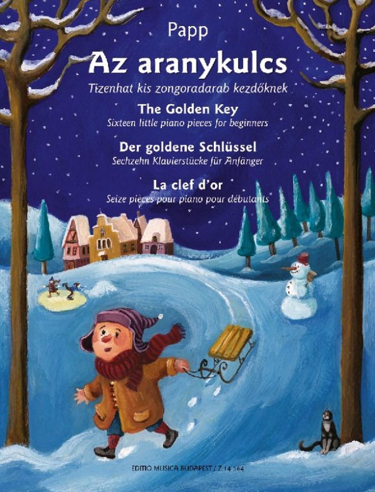 Papp Lajos - Tizenhat kis zongoradarab kezdőknek